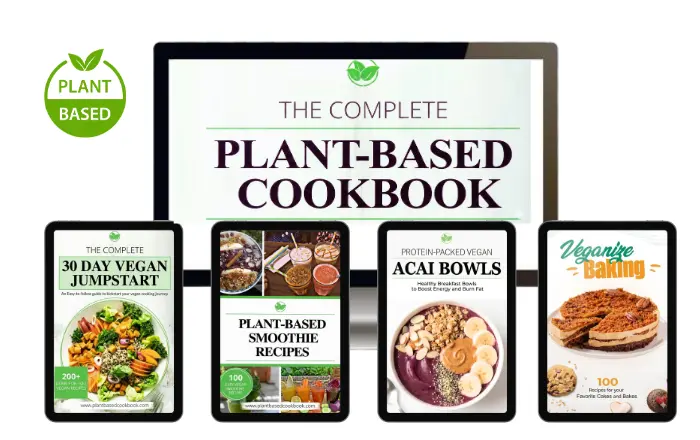 The Complete Plant-Based Cookbook Mockup
